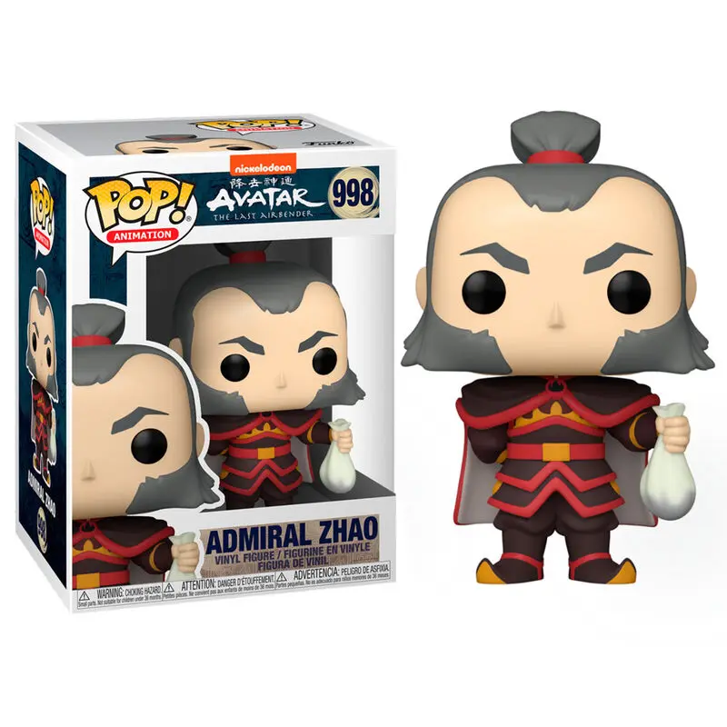 Avatar The Last Airbender POP! Animation Figurina Vinil Amiral Zhao 9 cm poza produsului