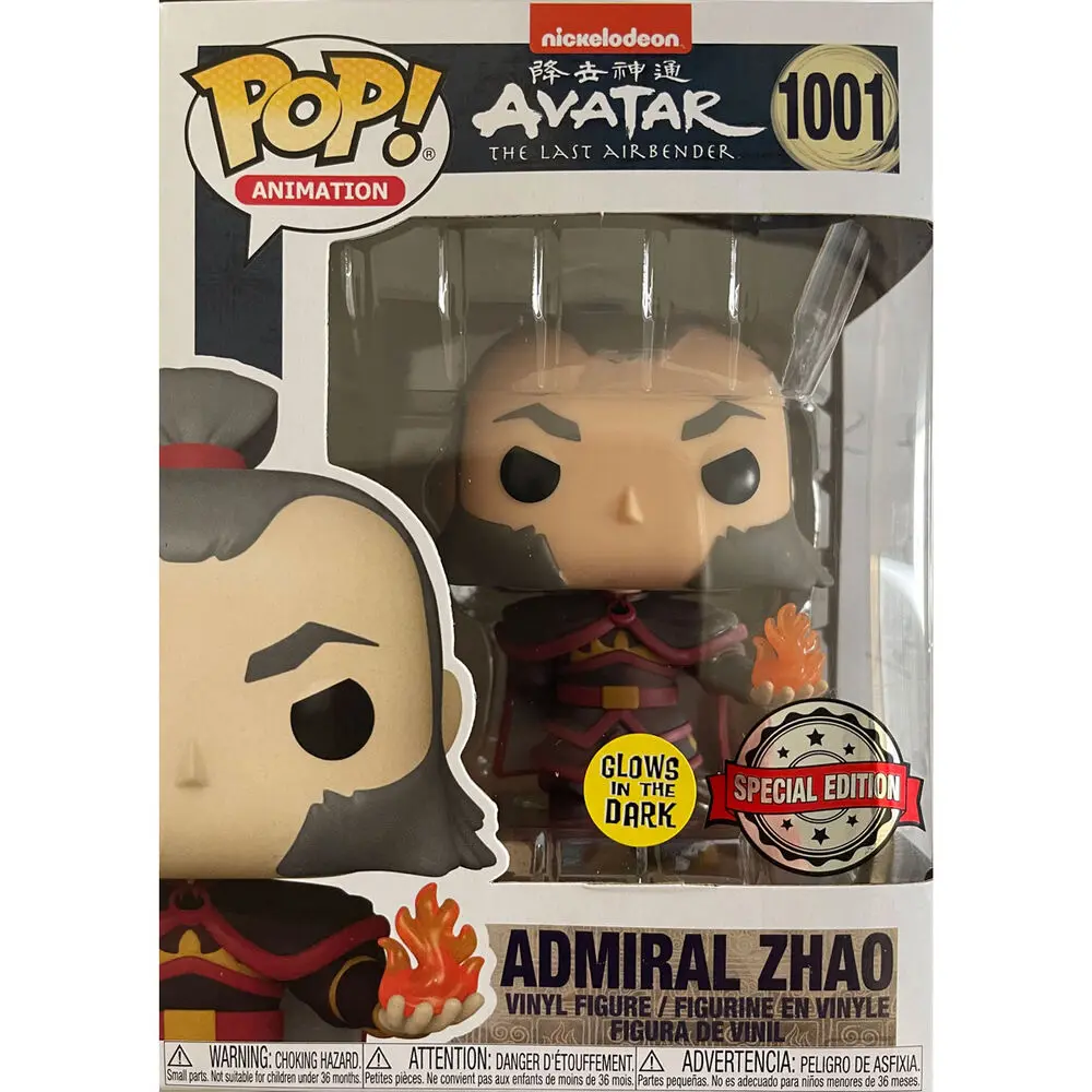 Figurină POP Avatar Amiral Zhao cu Bilă de Foc Exclusiv poza produsului