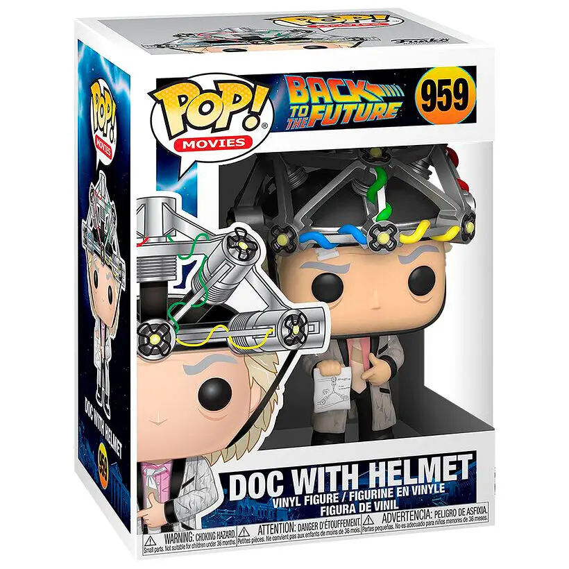 Figurină POP Back To The Future Doc with Helmet poza produsului