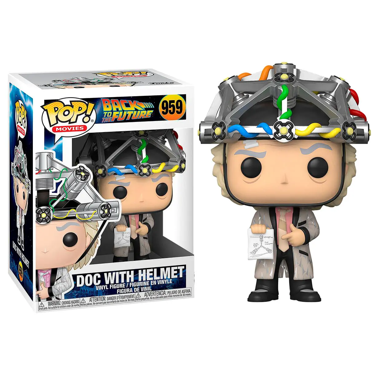 Figurină POP Back To The Future Doc with Helmet poza produsului