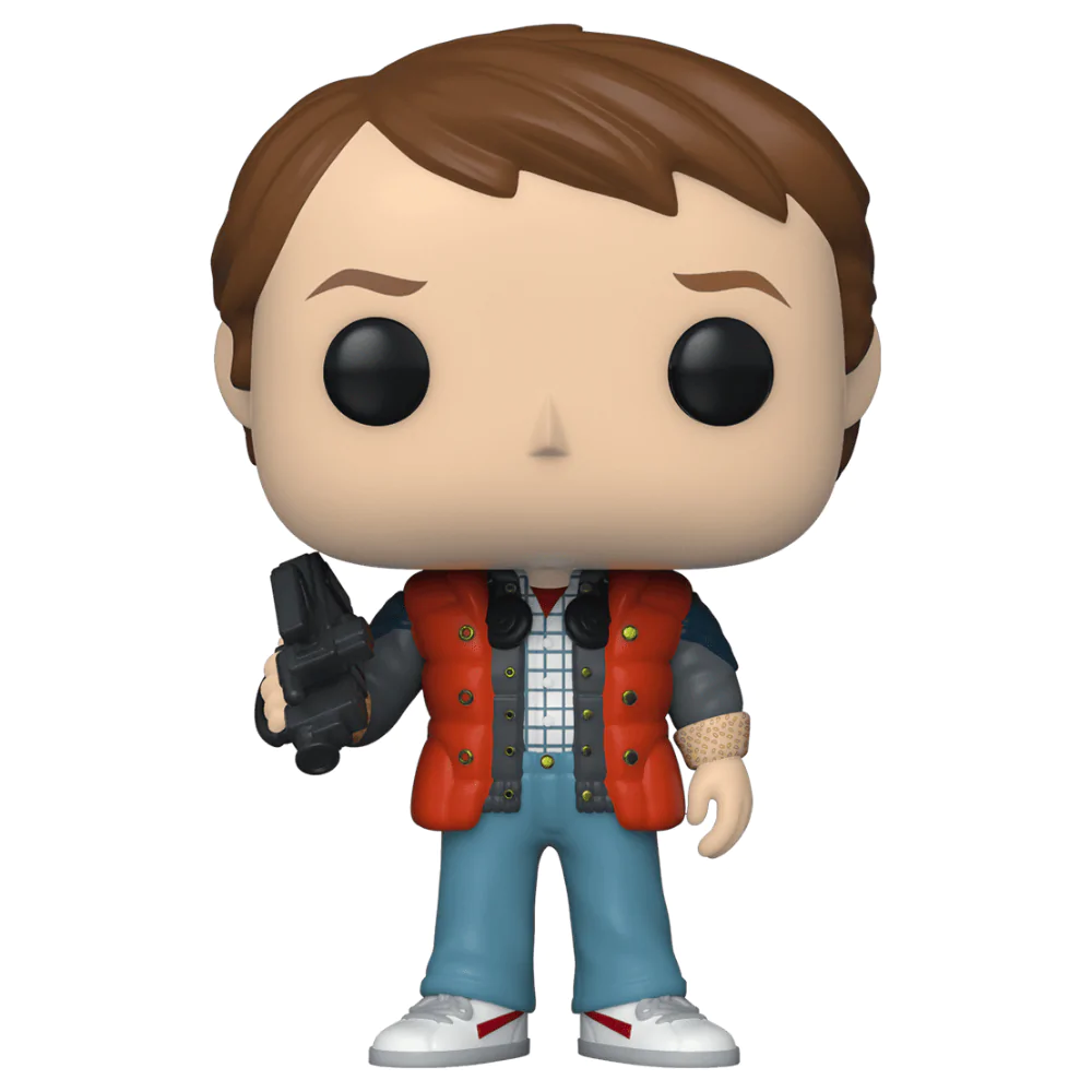 Back to the Future Funko POP! Figurina de vinil Marty in Puffy Vest 9 cm poza produsului