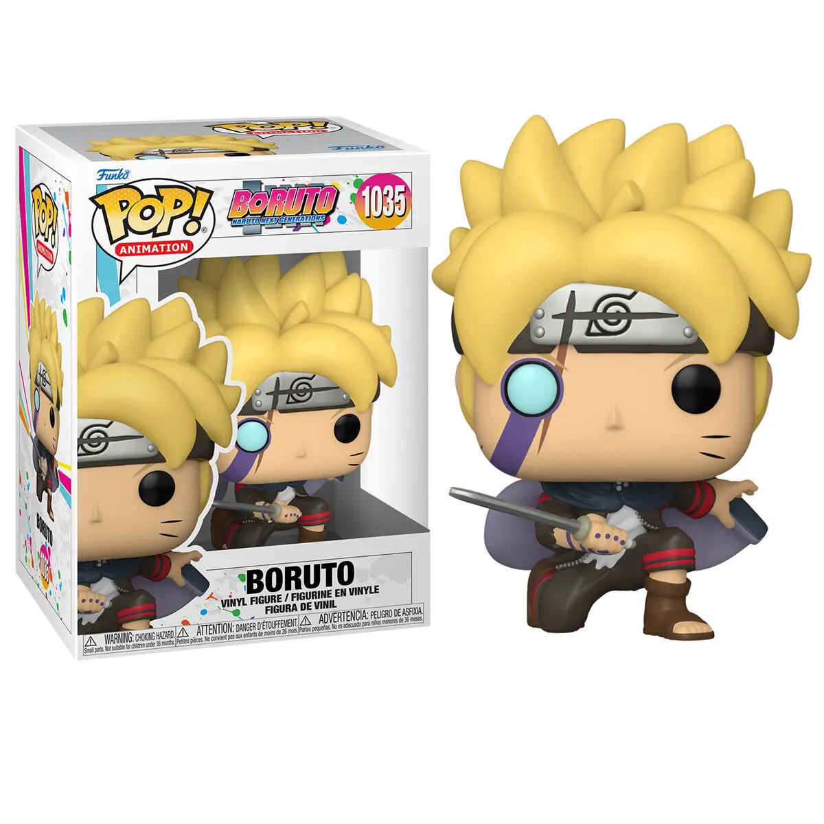 Boruto: Naruto Next Generations POP! Animation figurină de vinil Boruto Uzumaki w/Marks 9 cm poza produsului