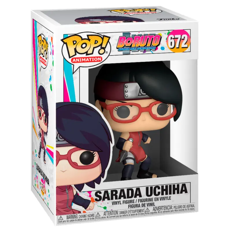 Boruto: Naruto Next Generations POP! Animation Figurina Vinyl Sarada Uchiha 9 cm poza produsului