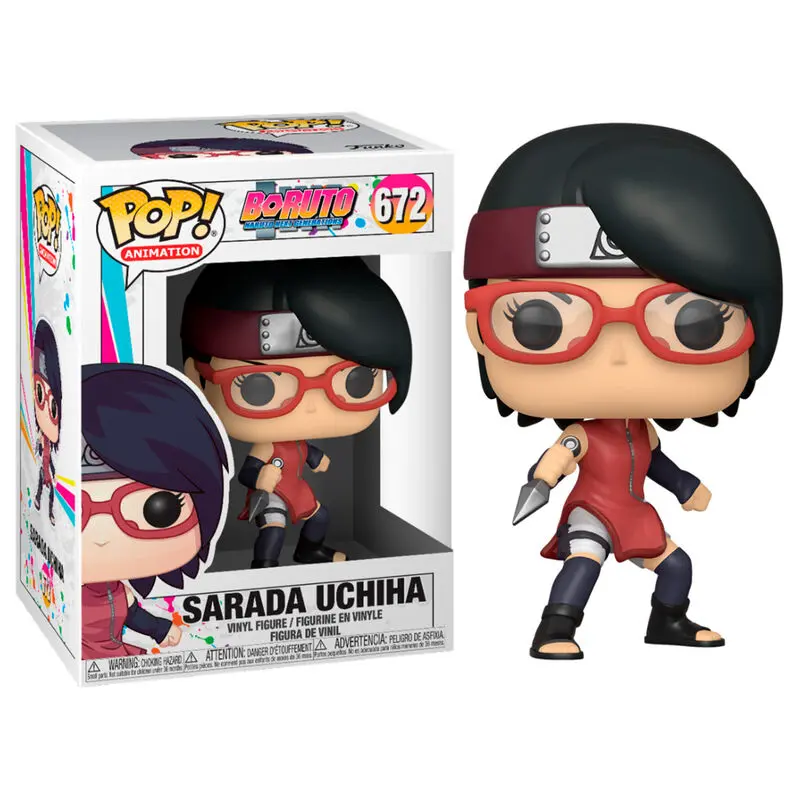 Boruto: Naruto Next Generations POP! Animation Figurina Vinyl Sarada Uchiha 9 cm poza produsului