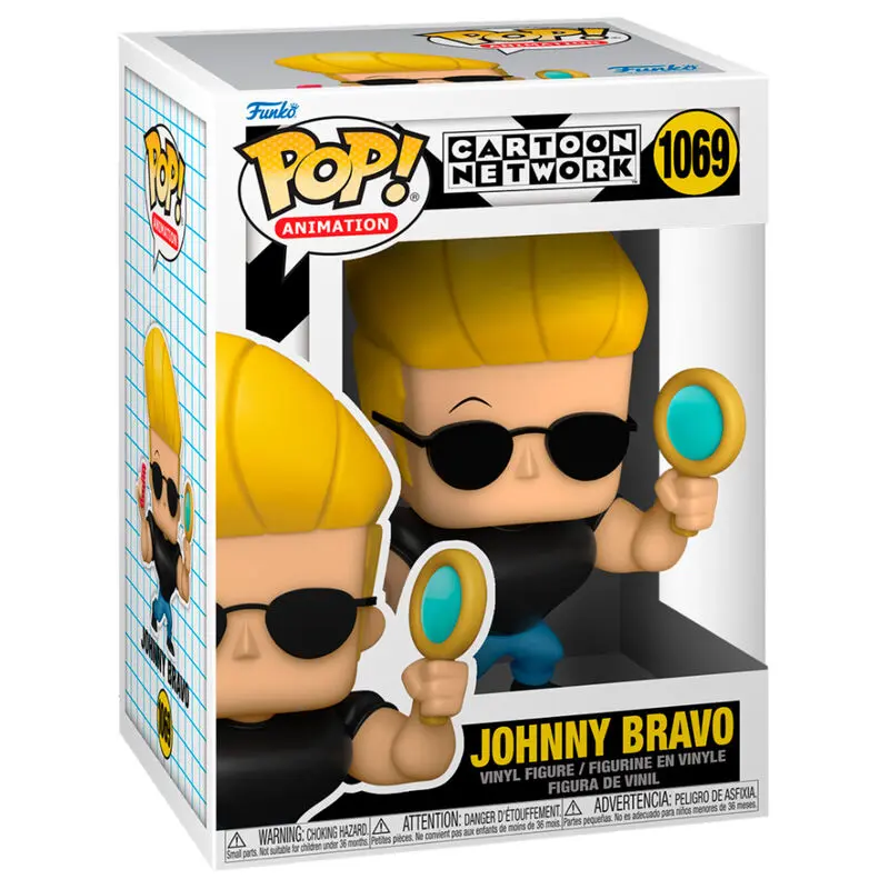 Johnny Bravo POP! Animation figurina de vinil Johnny cu oglinda si pieptene 9 cm poza produsului