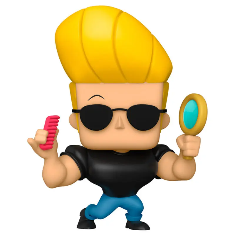 Johnny Bravo POP! Animation figurina de vinil Johnny cu oglinda si pieptene 9 cm poza produsului