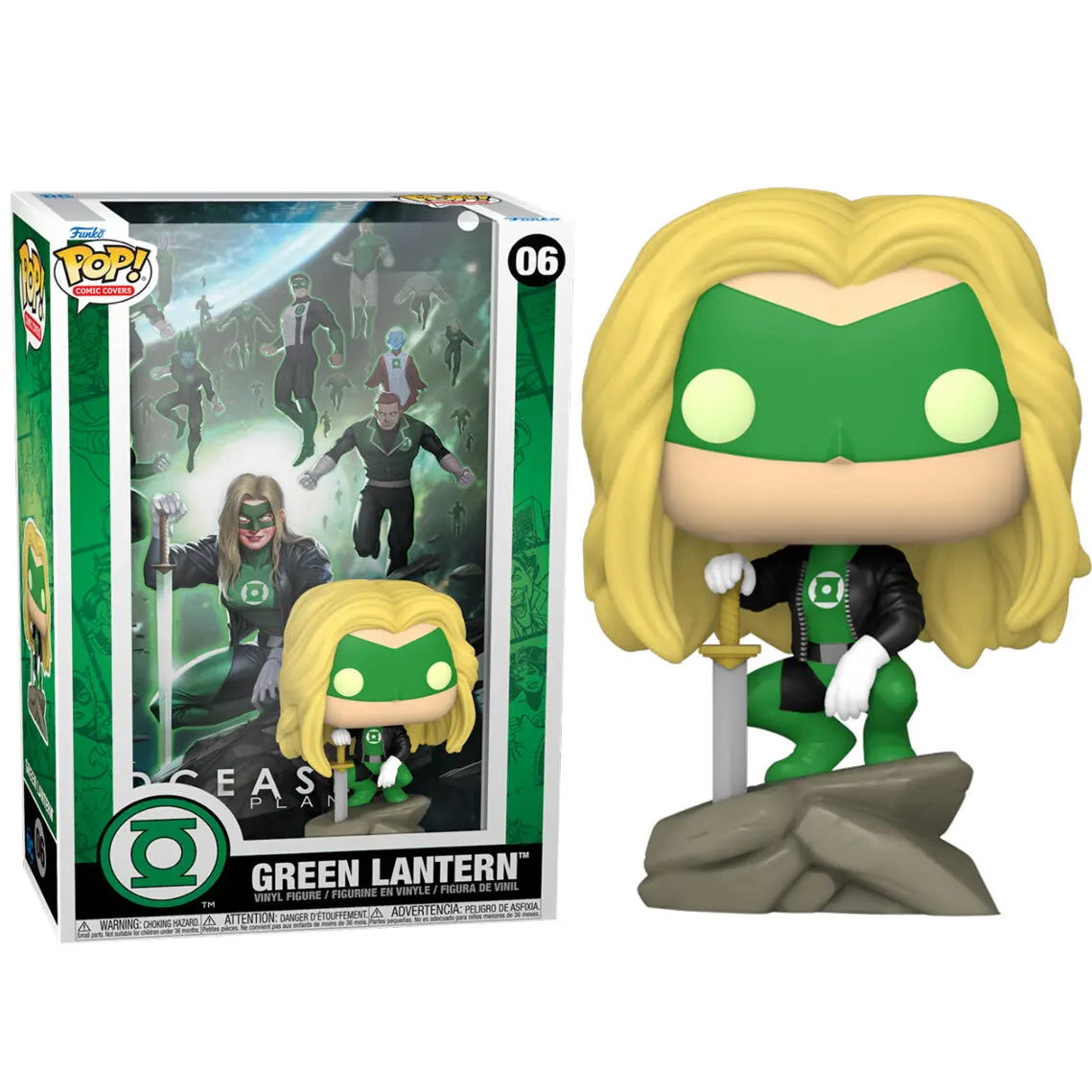 DC POP! Copertă Benzi Desenate Figurina Vinil DCeased Green Lantern 9 cm poza produsului