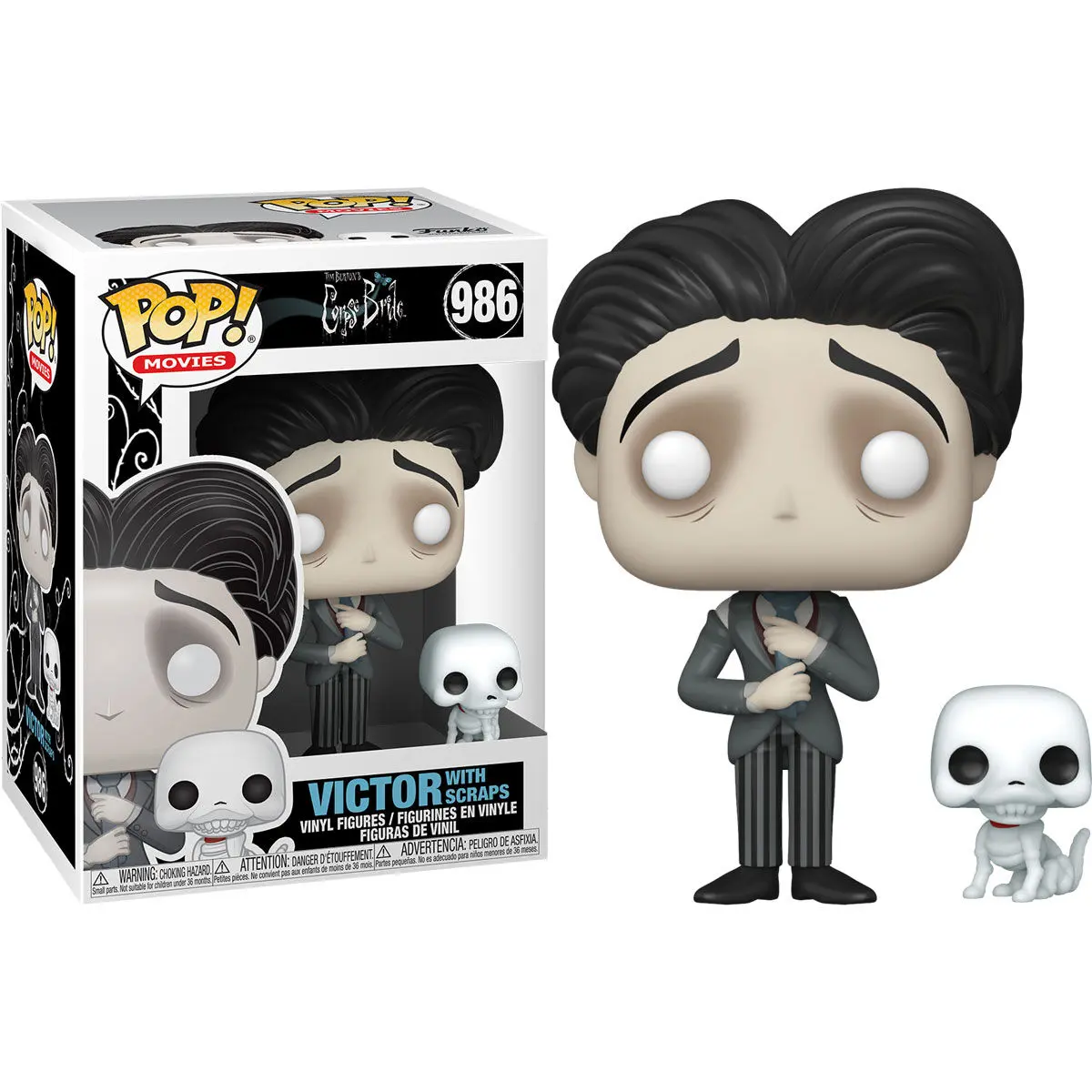 Corpse Bride POP! Movies Figurina Vinil Victor Van Dort 9 cm poza produsului