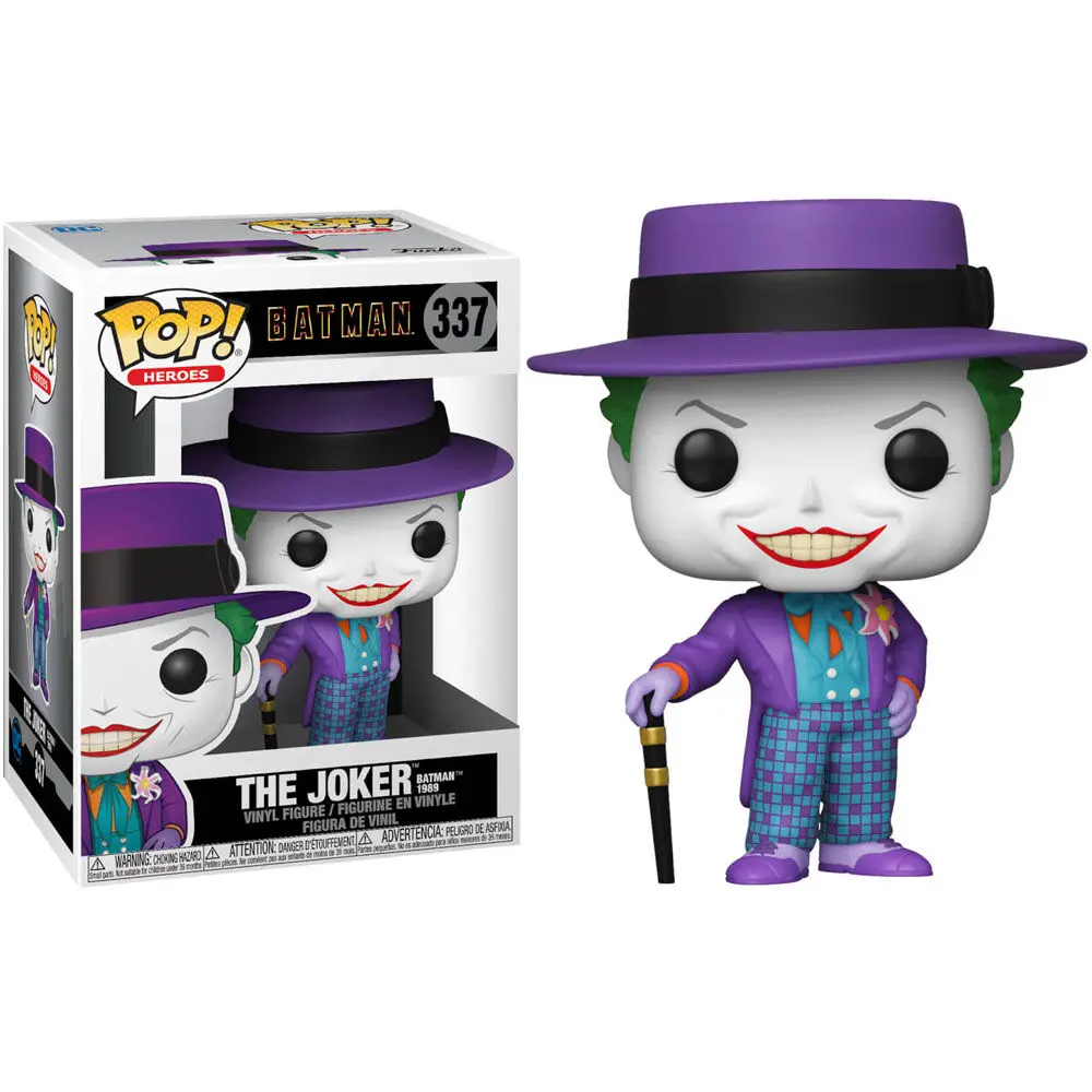 Figura POP DC Comics Batman 1989 Joker with Hat poza produsului