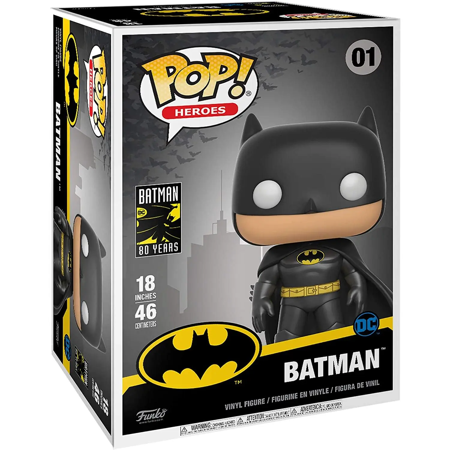 DC Comics Super Sized POP! Heroes figurină de vinil Batman 48 cm poza produsului