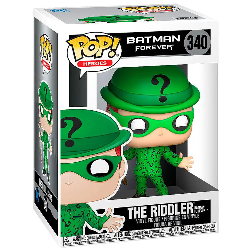 Batman Forever POP! Heroes Figurina Vinyl Riddler 9 cm poza produsului