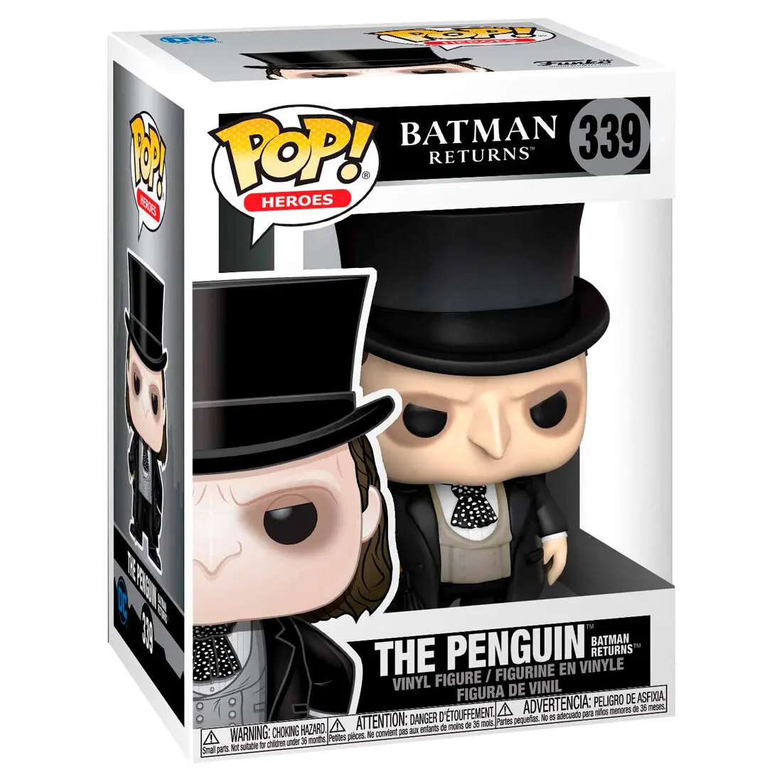 Batman Returns POP! Heroes Figurina din vinil Pinguin 9 cm poza produsului