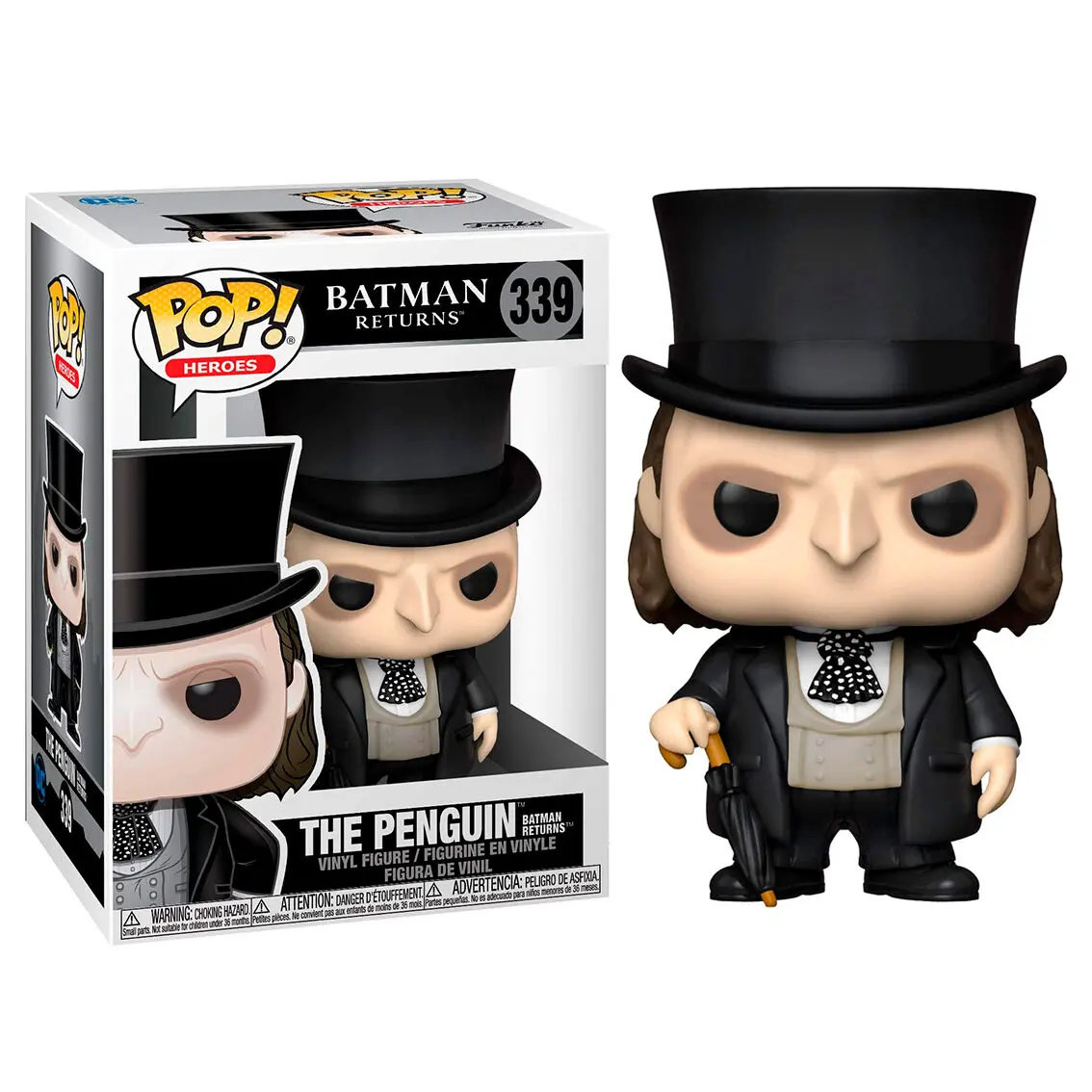 Batman Returns POP! Heroes Figurina din vinil Pinguin 9 cm poza produsului