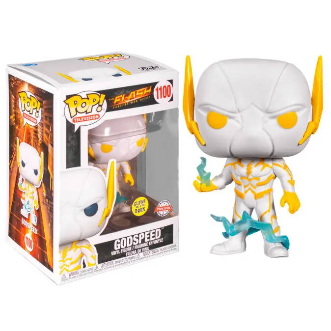 Figurină POP DC Comics The Flash Godspeed Glow in the Dark Exclusive poza produsului