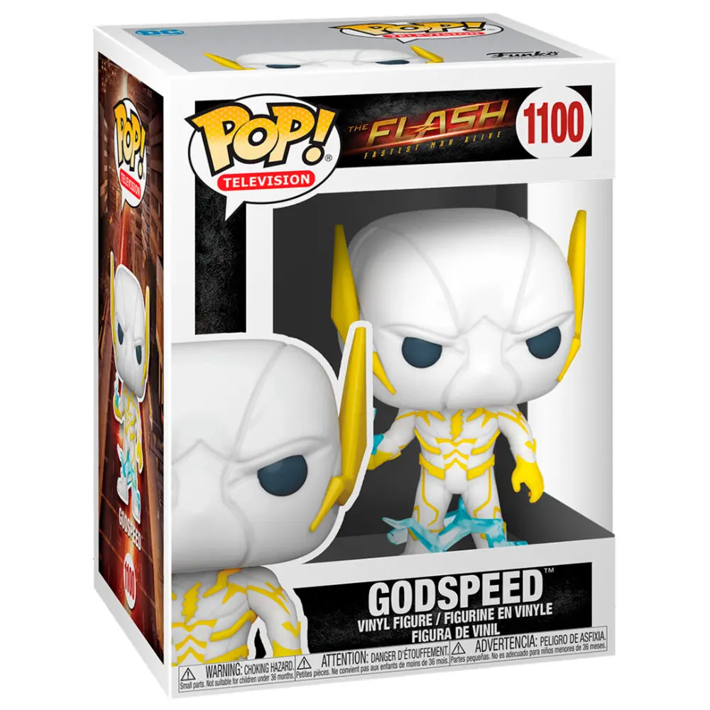 The Flash POP! Heroes Figurina Vinyl Godspeed 9 cm poza produsului