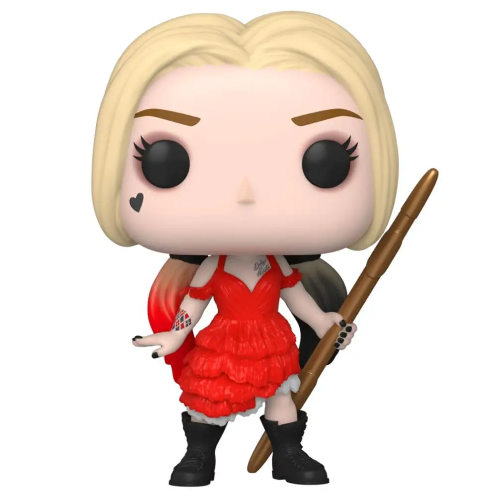 The Suicide Squad POP! Movies Figurina Vinyl Harley Quinn (Damaged Dress) 9 cm poza produsului