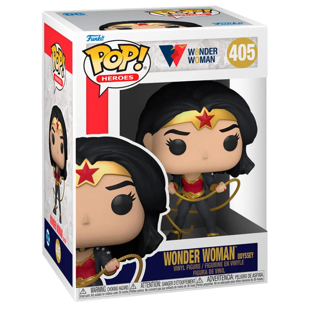 Wonder Woman 80th Anniversary POP! Heroes Figurina Vinil Wonder Woman (Odyssey) 9 cm poza produsului