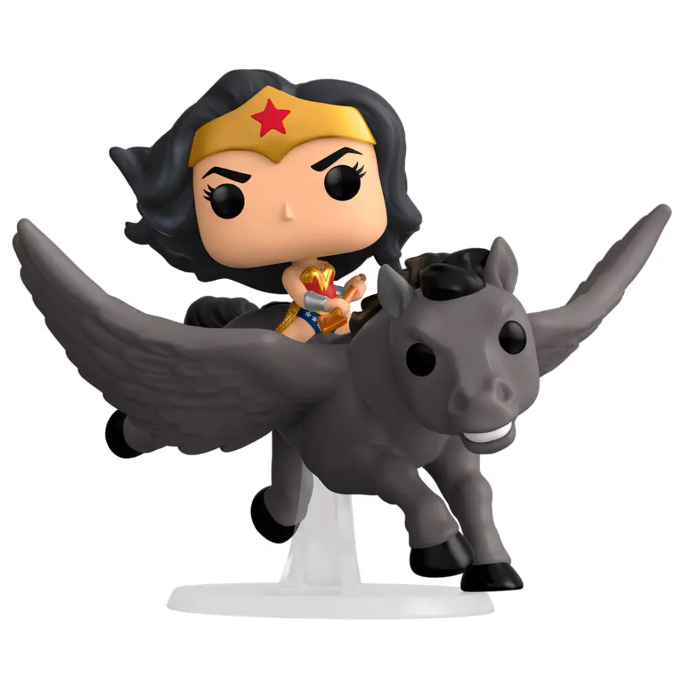 Wonder Woman POP! Figurina de Vinil Rides Wonder Woman 80th on Pegasus 15 cm poza produsului