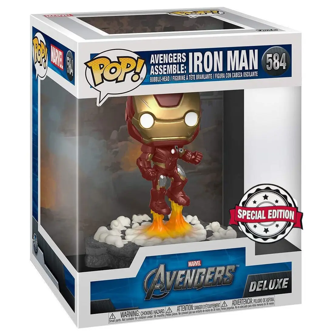 Figurină POP Marvel Avengers Iron Man Assemble Exclusive poza produsului