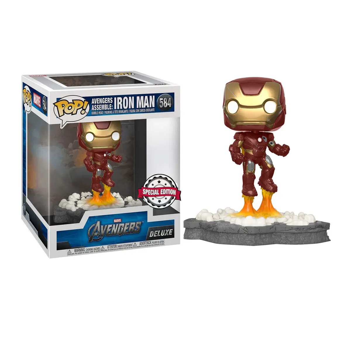 Figurină POP Marvel Avengers Iron Man Assemble Exclusive poza produsului