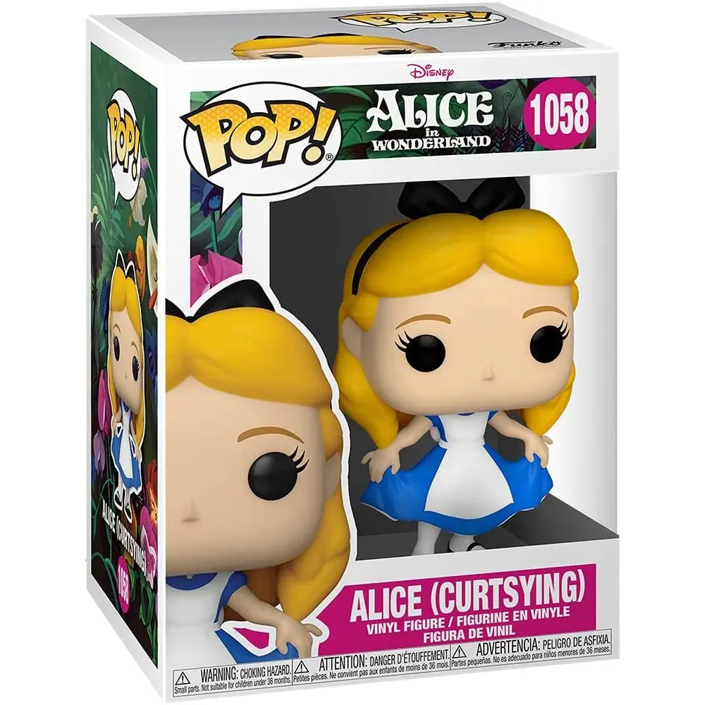 Alice in Wonderland POP! Disney Vinyl Figurina Alice făcând reverență 9 cm poza produsului