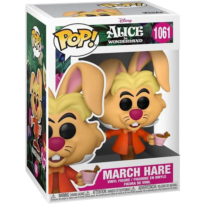 Alice in Wonderland POP! Disney Figurina Vinyl Iepurele de Martie 9 cm poza produsului
