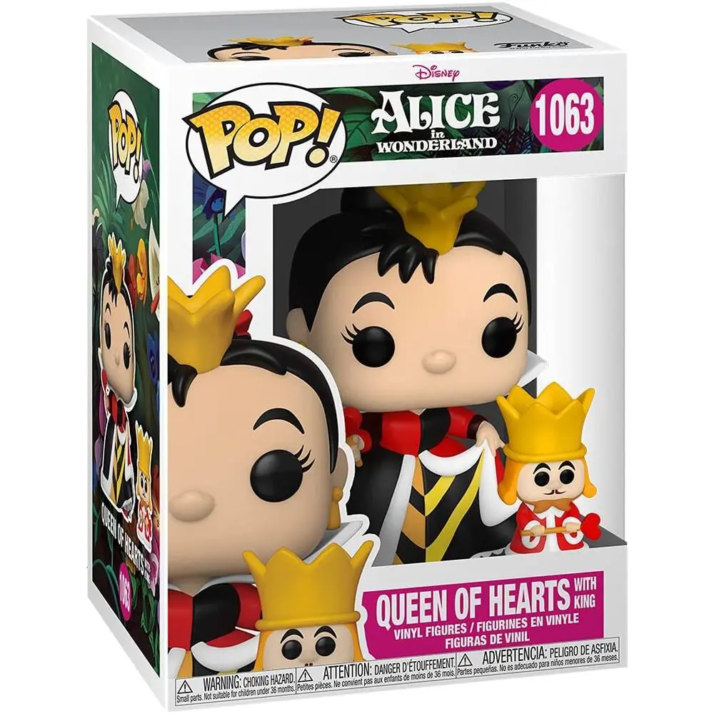 Alice in Wonderland POP! & Buddy Figurina Vinyl Regina cu Regele 9 cm poza produsului