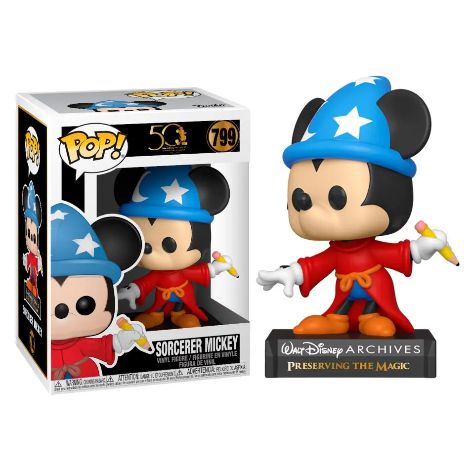 Mickey Mouse POP! Disney Archives Figurina Vinil Ucenic Mickey 9 cm poza produsului