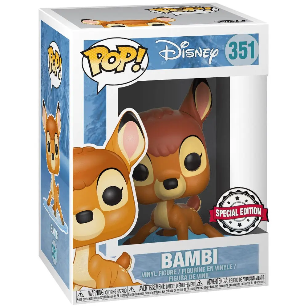 Figurină POP Disney Bambi Snowflake Mountain exclusiv poza produsului