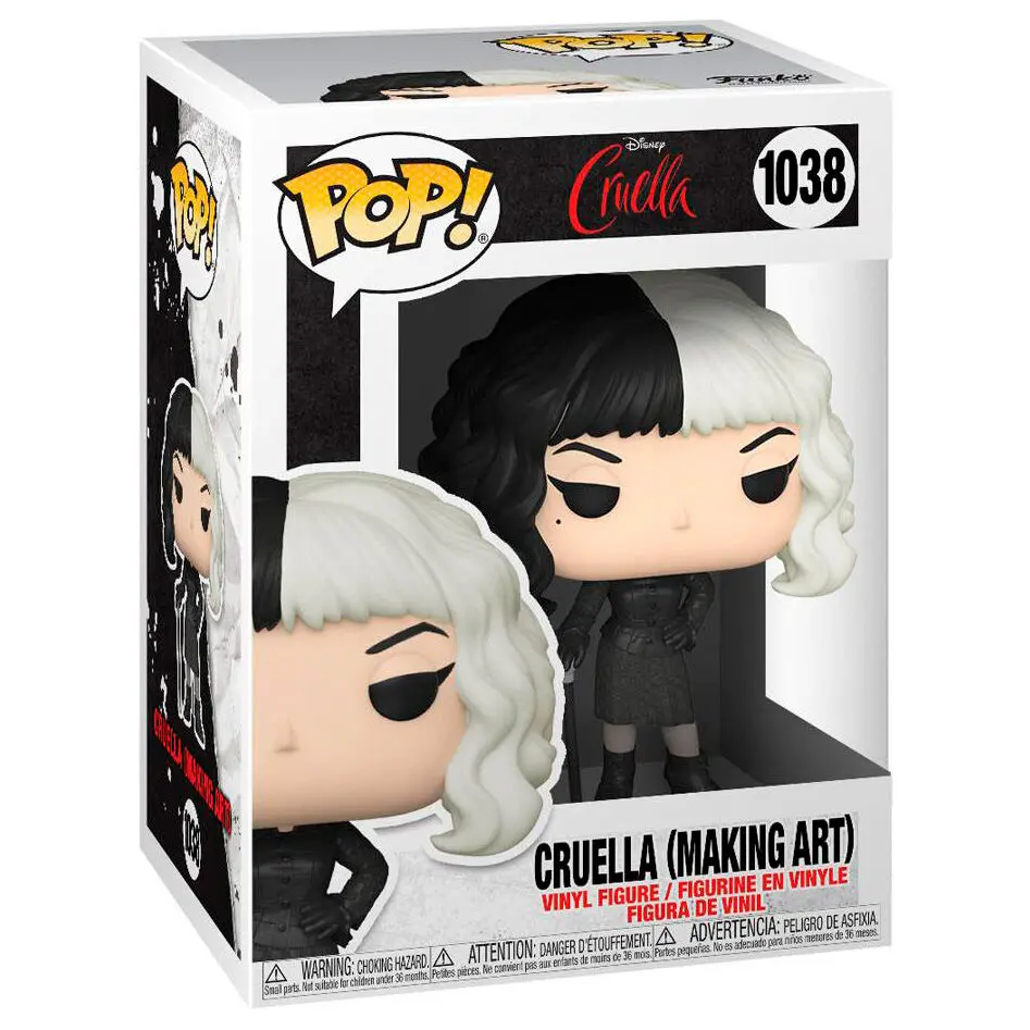 Cruella POP! Disney Figurina Vinyl Cruella (Making Art) 9 cm poza produsului