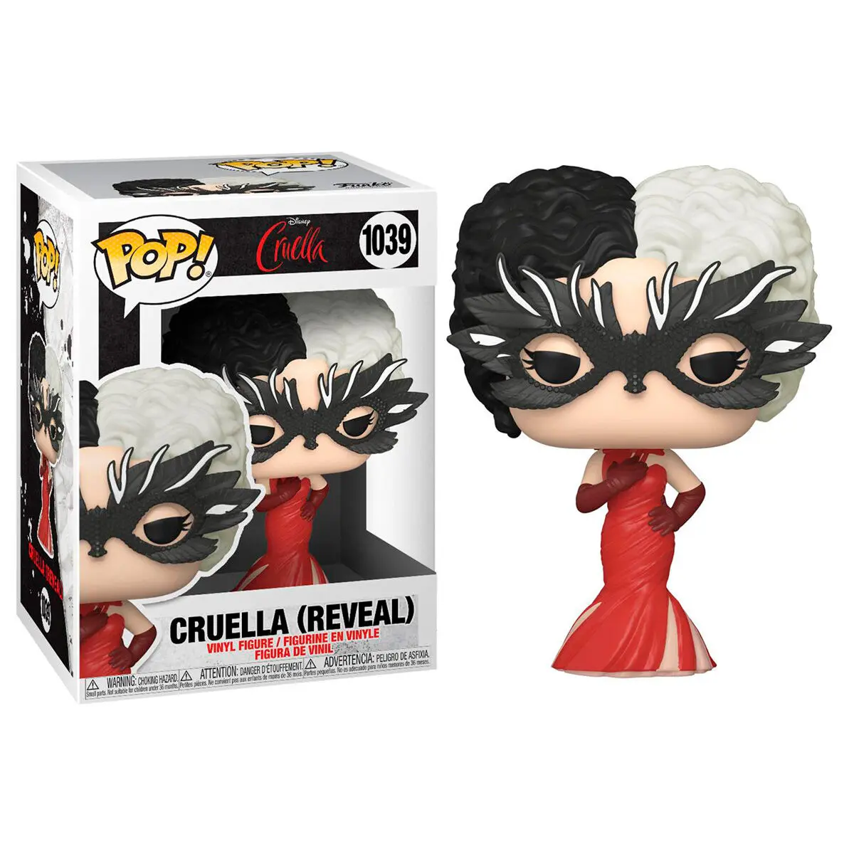 Cruella POP! Disney figurină Vinyl Cruella (Reveal) 9 cm poza produsului