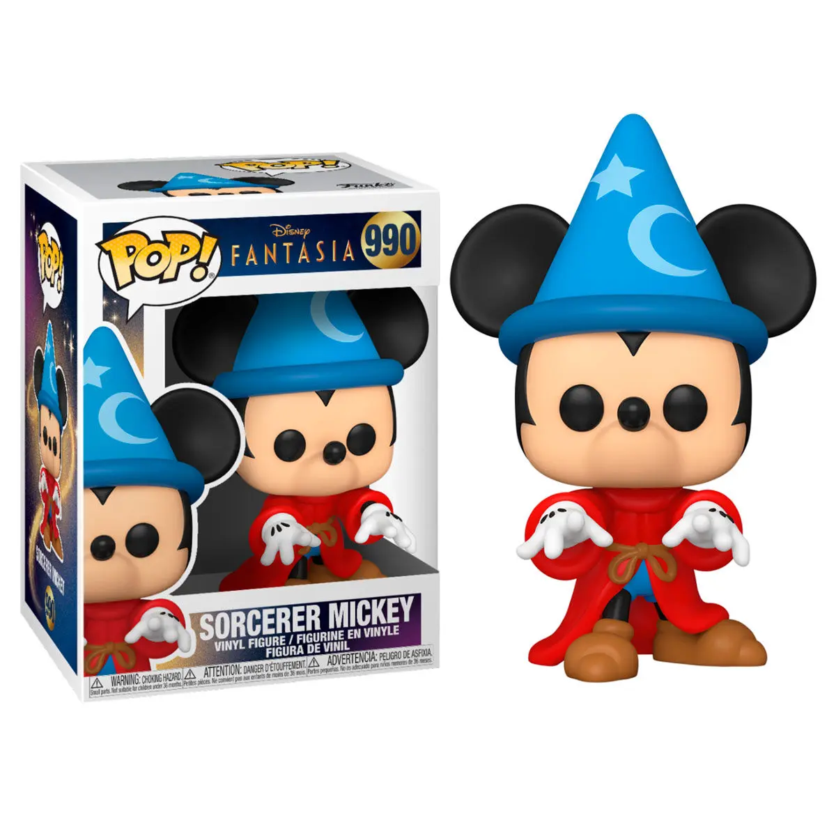 Fantasia 80th Anniversary POP! Disney Figurina Vinil Vrăjitor Mickey 9 cm poza produsului