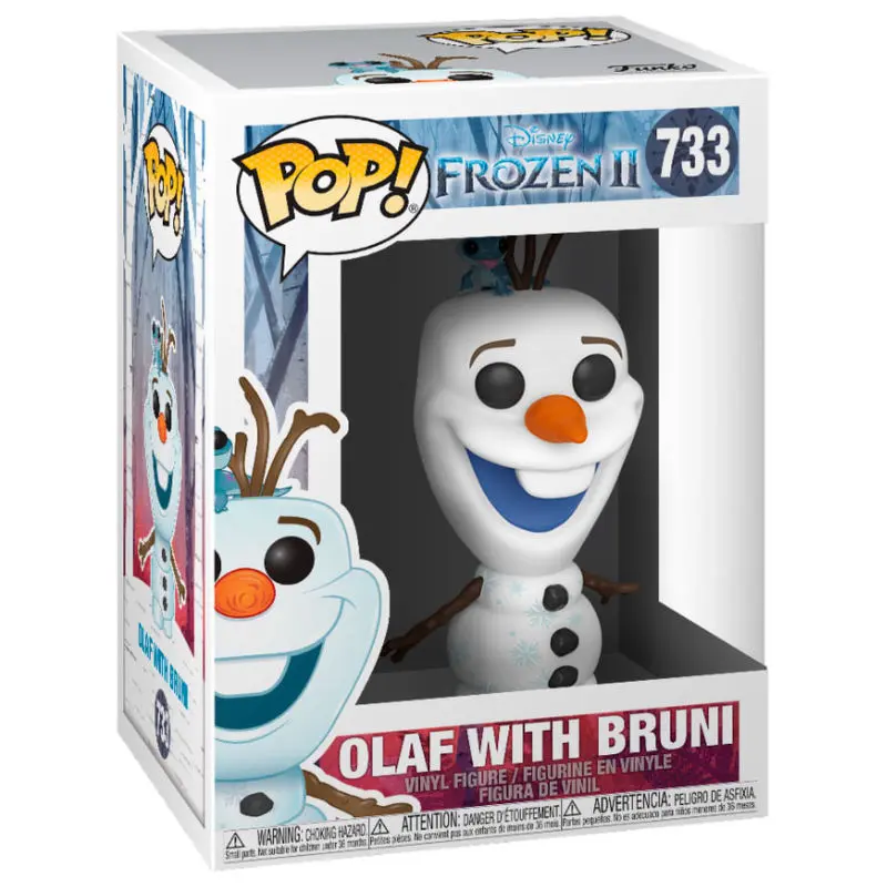 Frozen 2 POP! Disney Figurina de vinil Olaf & Bruni 9 cm poza produsului
