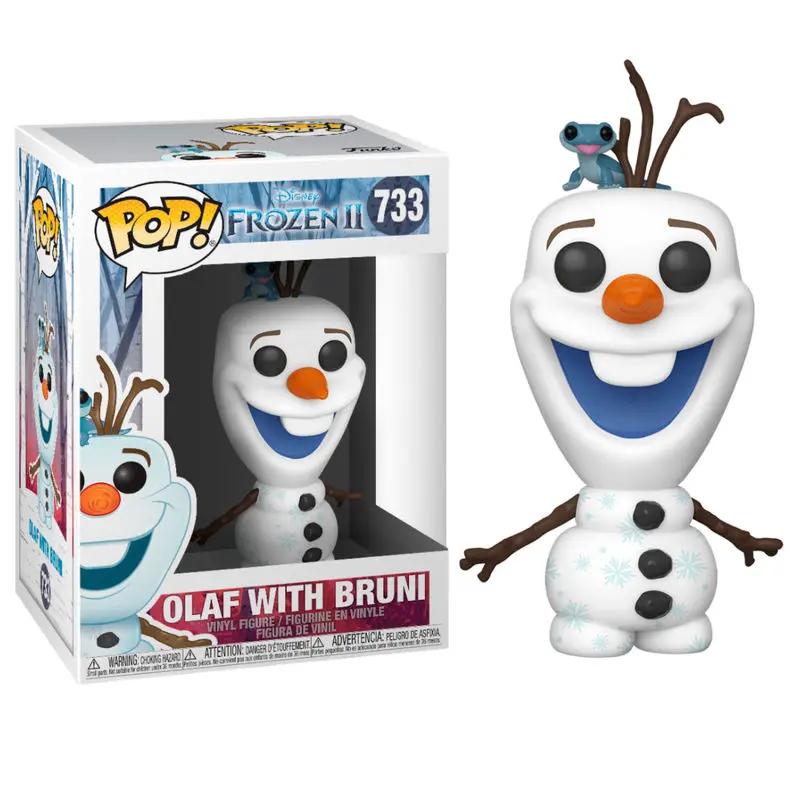 Frozen 2 POP! Disney Figurina de vinil Olaf & Bruni 9 cm poza produsului