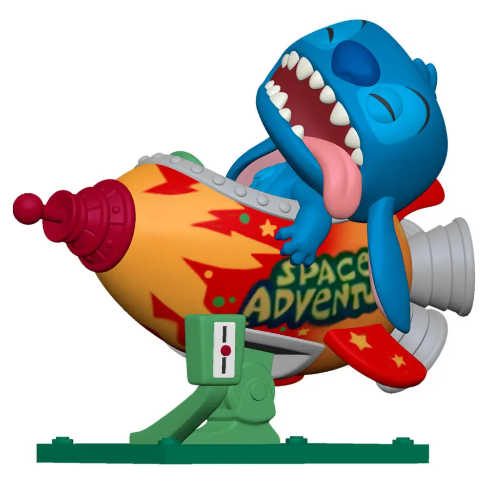 Lilo & Stitch POP! Rides Figurina Vinil Stitch în Rachetă 15 cm poza produsului