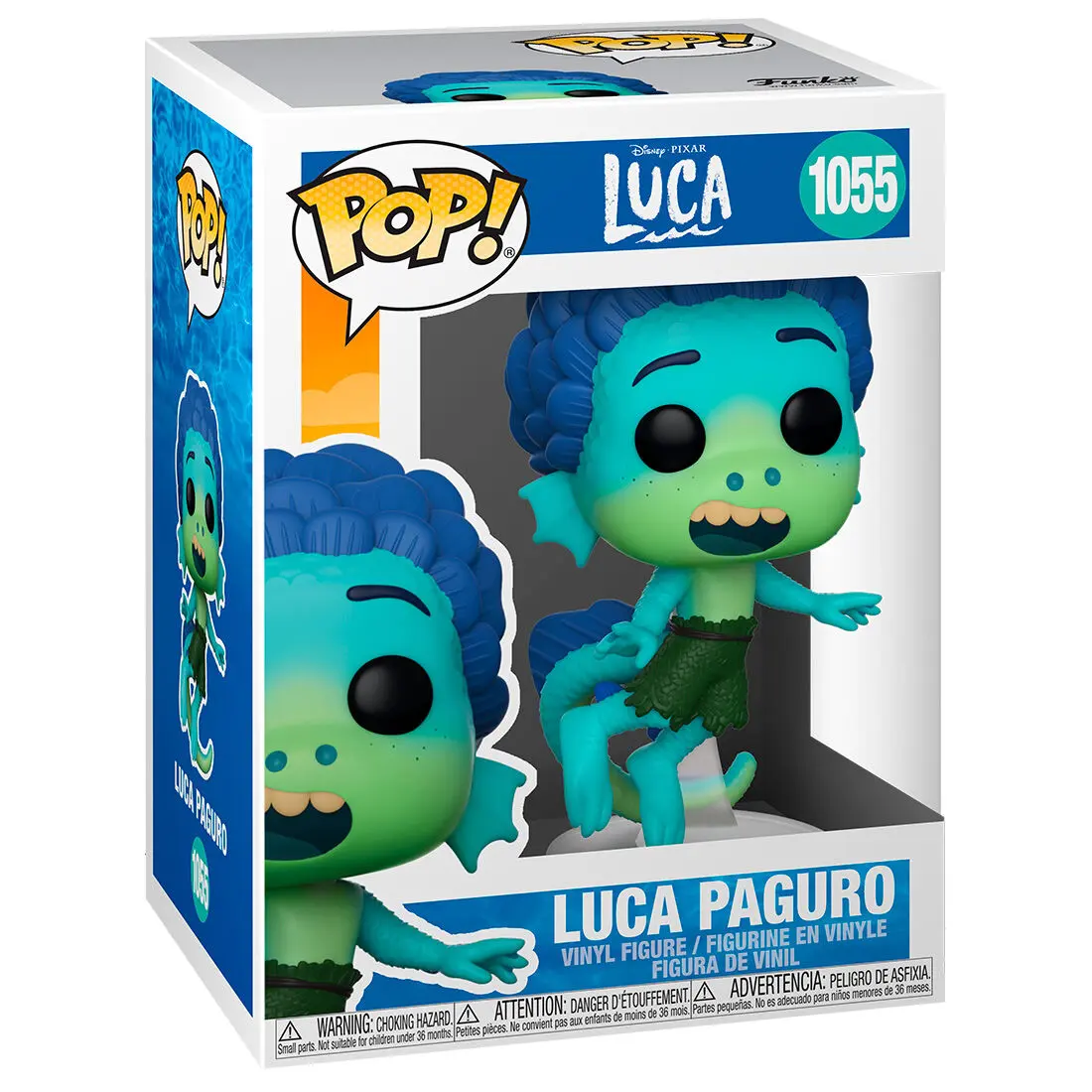 Luca POP! Disney Figurina de vinil Luca (Seemonster) 9 cm poza produsului