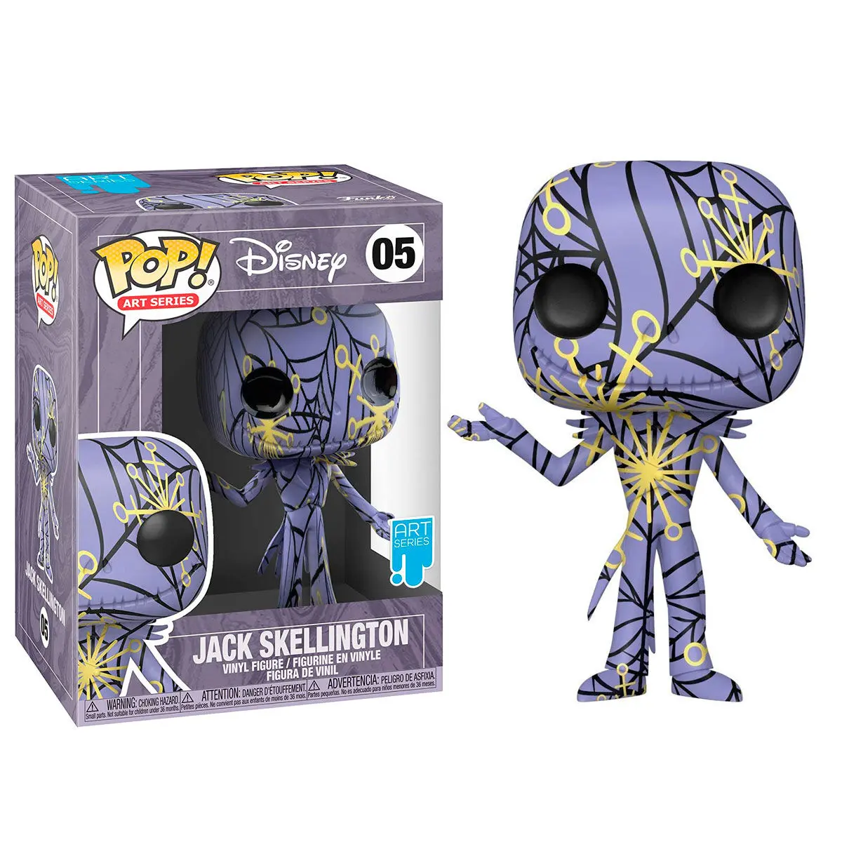 Nightmare before Christmas POP! Disney Artist Series Figurină din vinil Jack cu Cutie 9 cm poza produsului