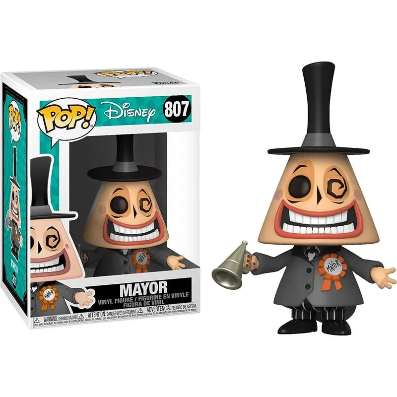 Figurină POP Disney Nightmare Before Christmas Primar cu Megafon poza produsului