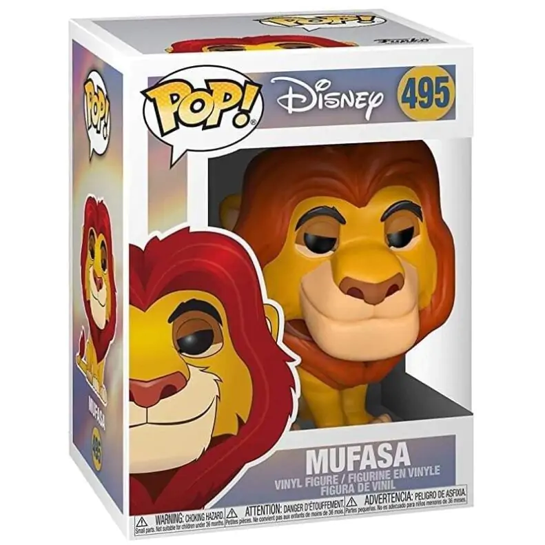 The Lion King POP! Disney Figurină Vinyl Mufasa 9 cm poza produsului