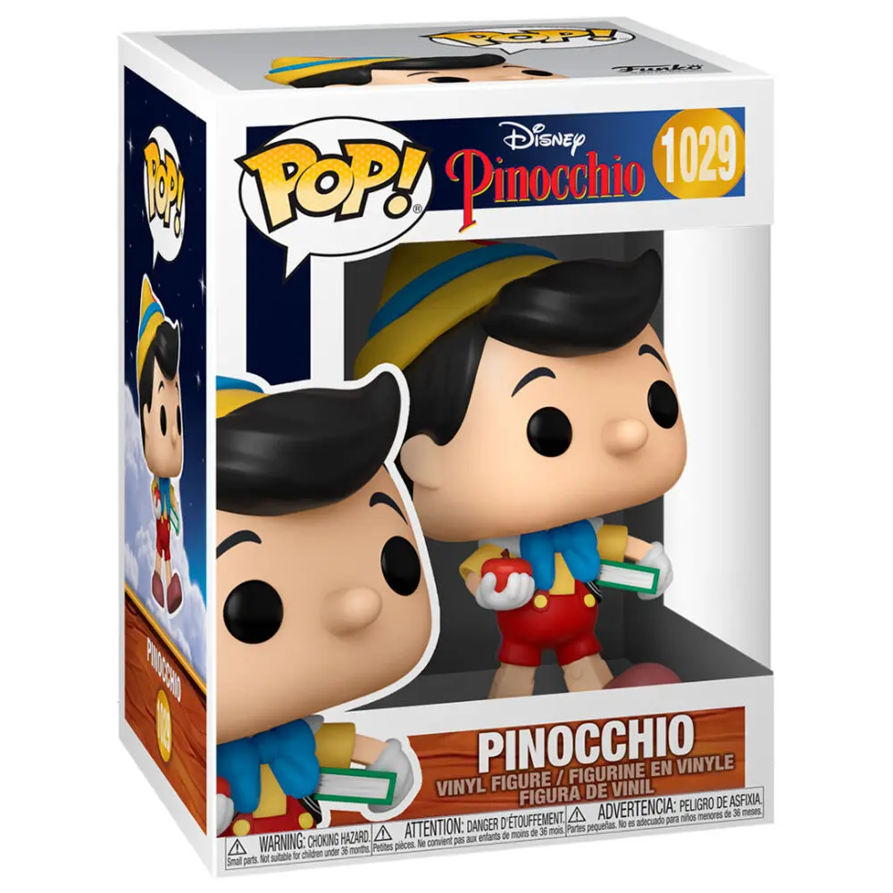 Pinocchio 80th Anniversary POP! Disney Figurina Vinil Școlar Pinocchio 9 cm poza produsului