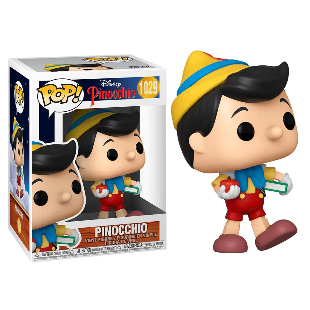 Pinocchio 80th Anniversary POP! Disney Figurina Vinil Școlar Pinocchio 9 cm poza produsului