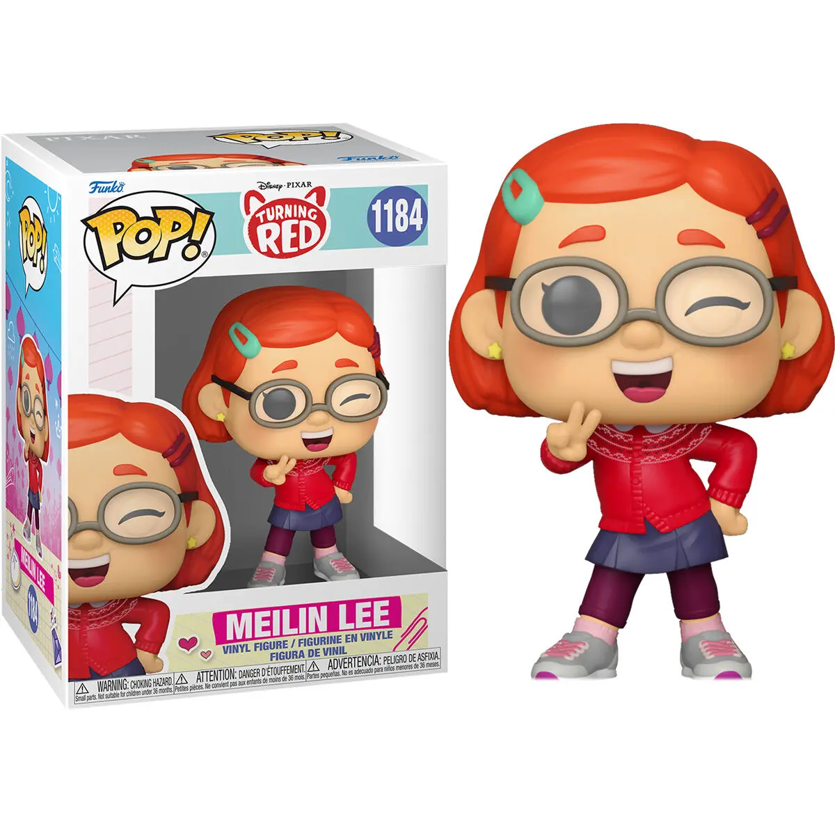 Turning Red POP! Disney Figurina de vinil Mei Lee 9 cm poza produsului