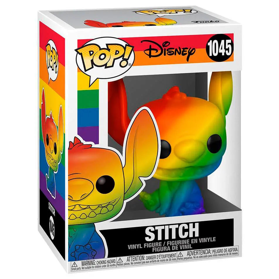 Lilo & Stitch POP! Pride figurină de vinil Stitch (RNBW) 9 cm poza produsului