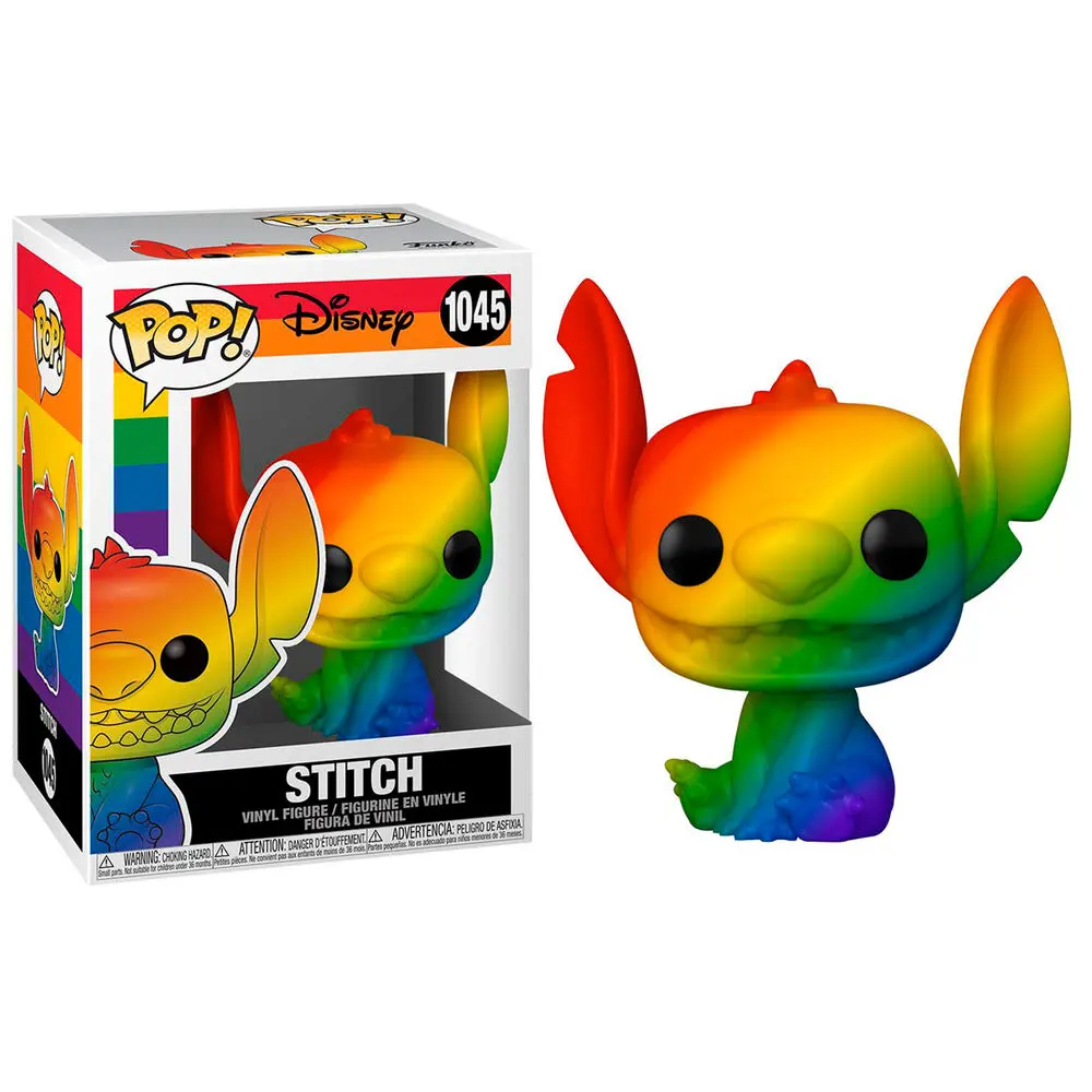 Lilo & Stitch POP! Pride figurină de vinil Stitch (RNBW) 9 cm poza produsului