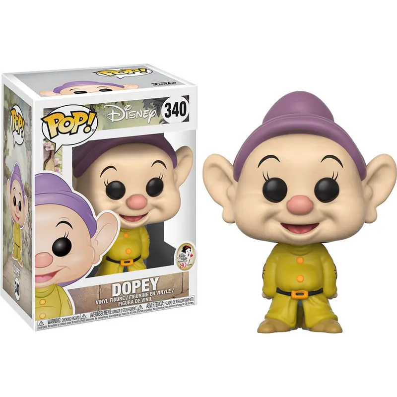 Figurină POP Disney Alba ca Zapada si cei sapte pitici Dopey poza produsului