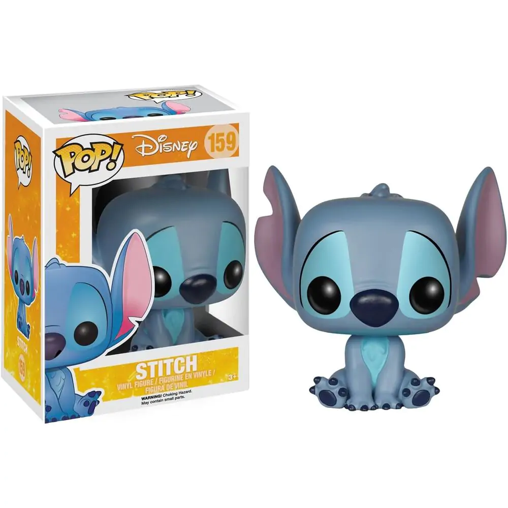 Lilo & Stitch POP! Figurina Vinyl Stitch (Așezat) 9 cm poza produsului