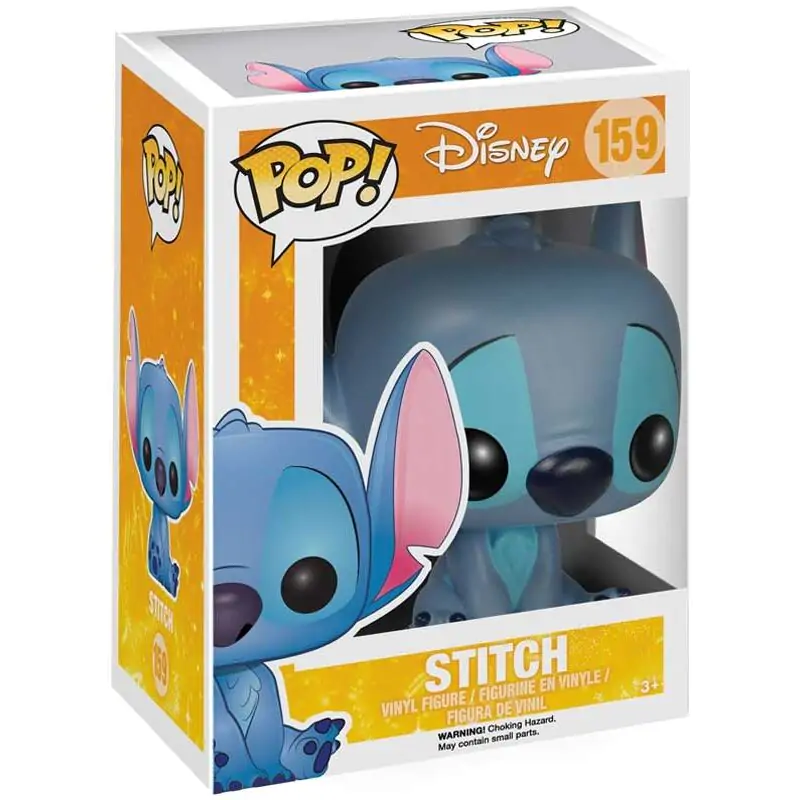 Lilo & Stitch POP! Figurina Vinyl Stitch (Așezat) 9 cm poza produsului