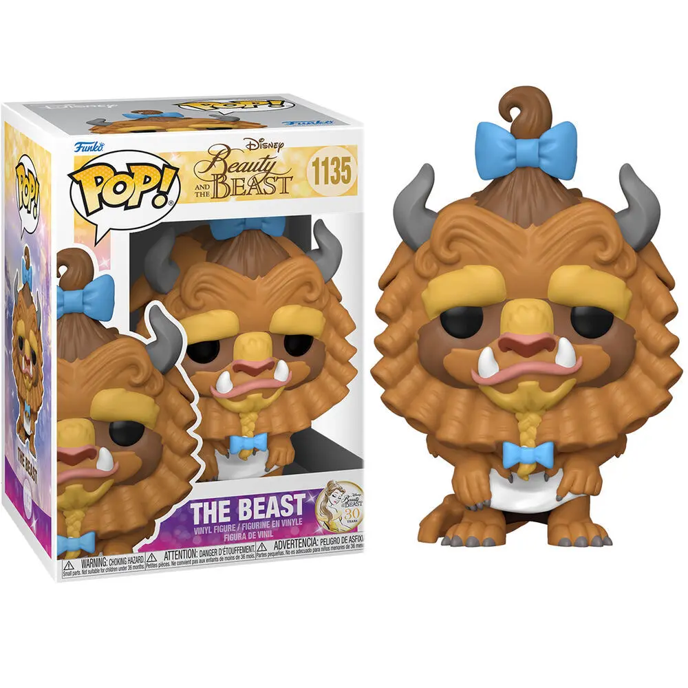 Beauty and the Beast POP! Movies figurină Vinyl Beast w/Curls 9 cm poza produsului