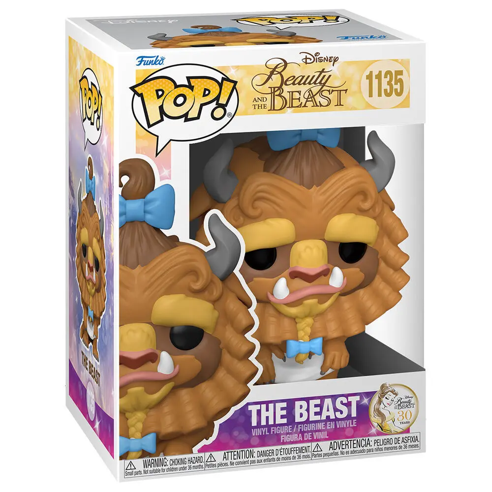 Beauty and the Beast POP! Movies figurină Vinyl Beast w/Curls 9 cm poza produsului