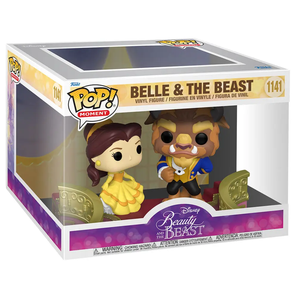 Beauty and the Beast POP Moment! Figurine de vinil pachet de 2 Formal Belle & Beast 9 cm poza produsului
